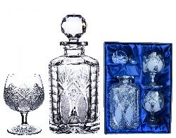 Crystal Bohemia skleněná váza Ikaros 13 CM