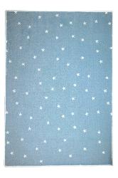 Vopi koberce Kusový dětský koberec Hvězdičky modré - 133x190 cm